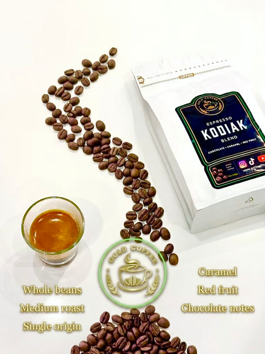 Kodiak espresso medium roast whole beans