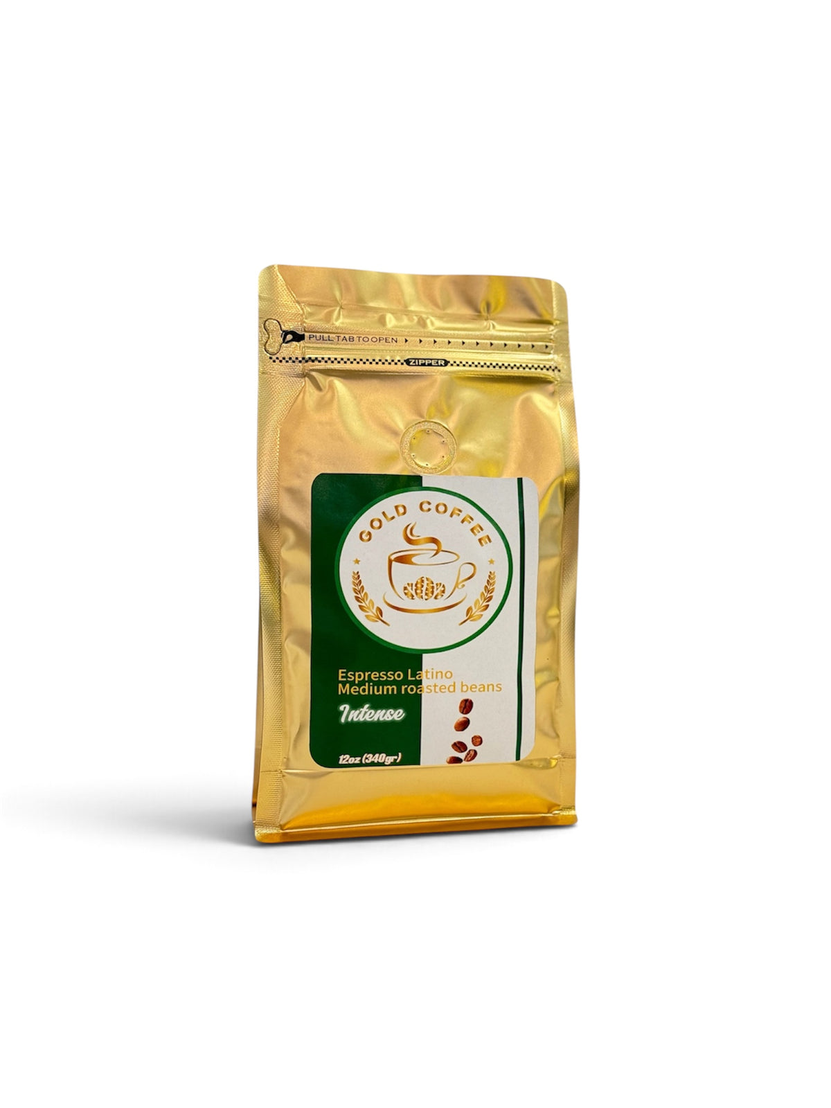 GOLD COFFEE Espresso Latino medium roast whole  beans