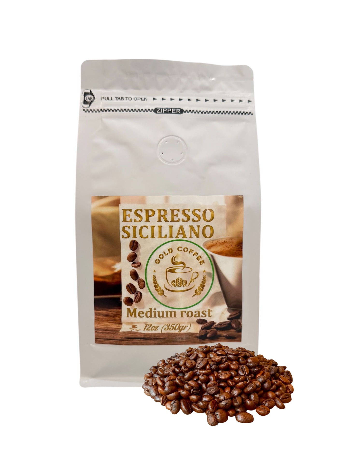 Espresso Siciliano medium roast whole beans
