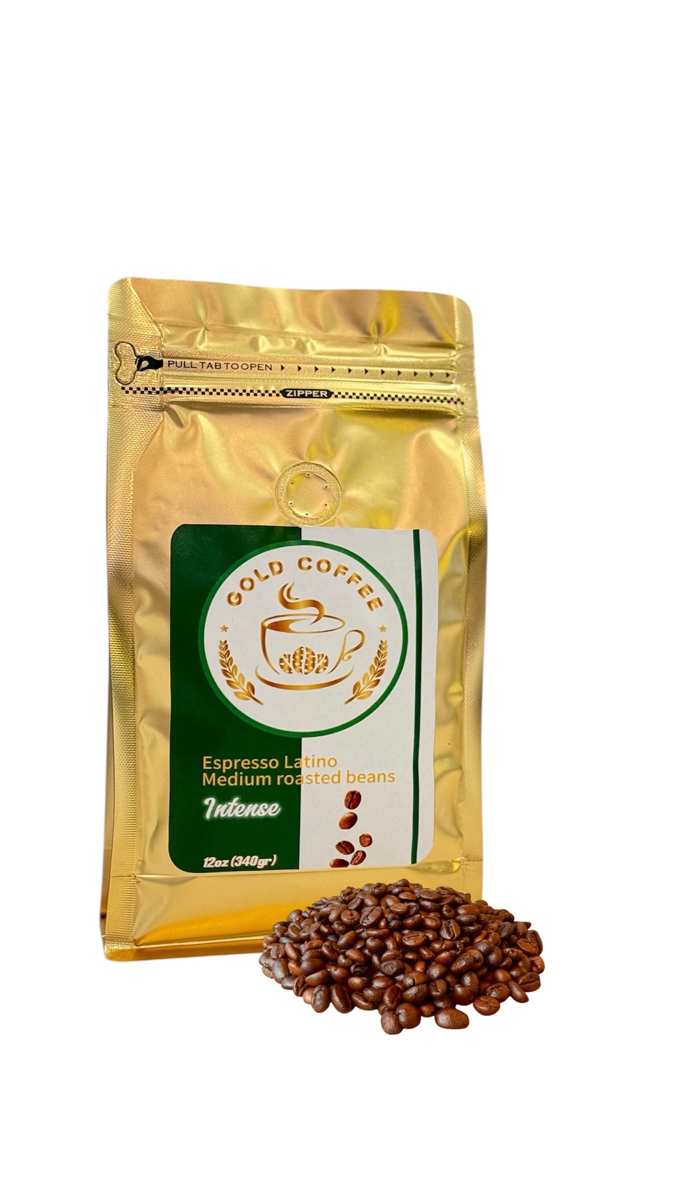 Espresso Latino medium roast whole  beans