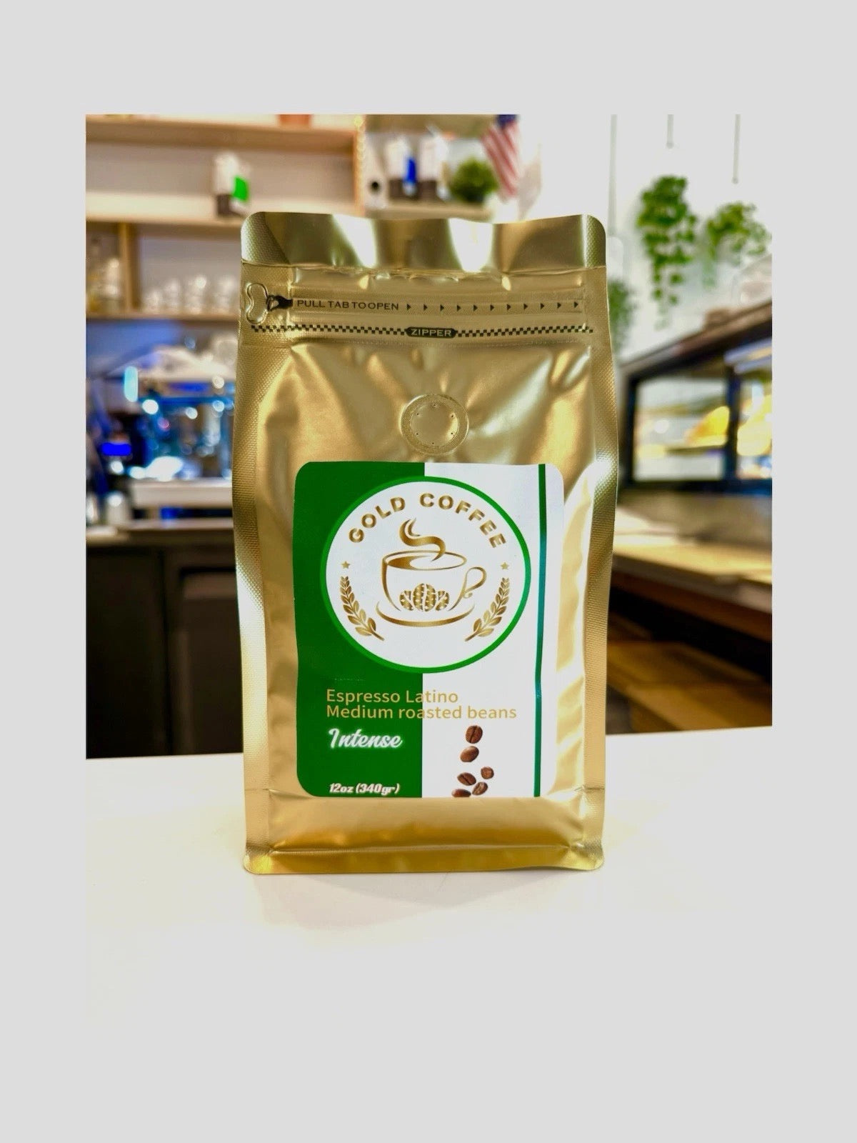 Gold coffee medium roast  beans