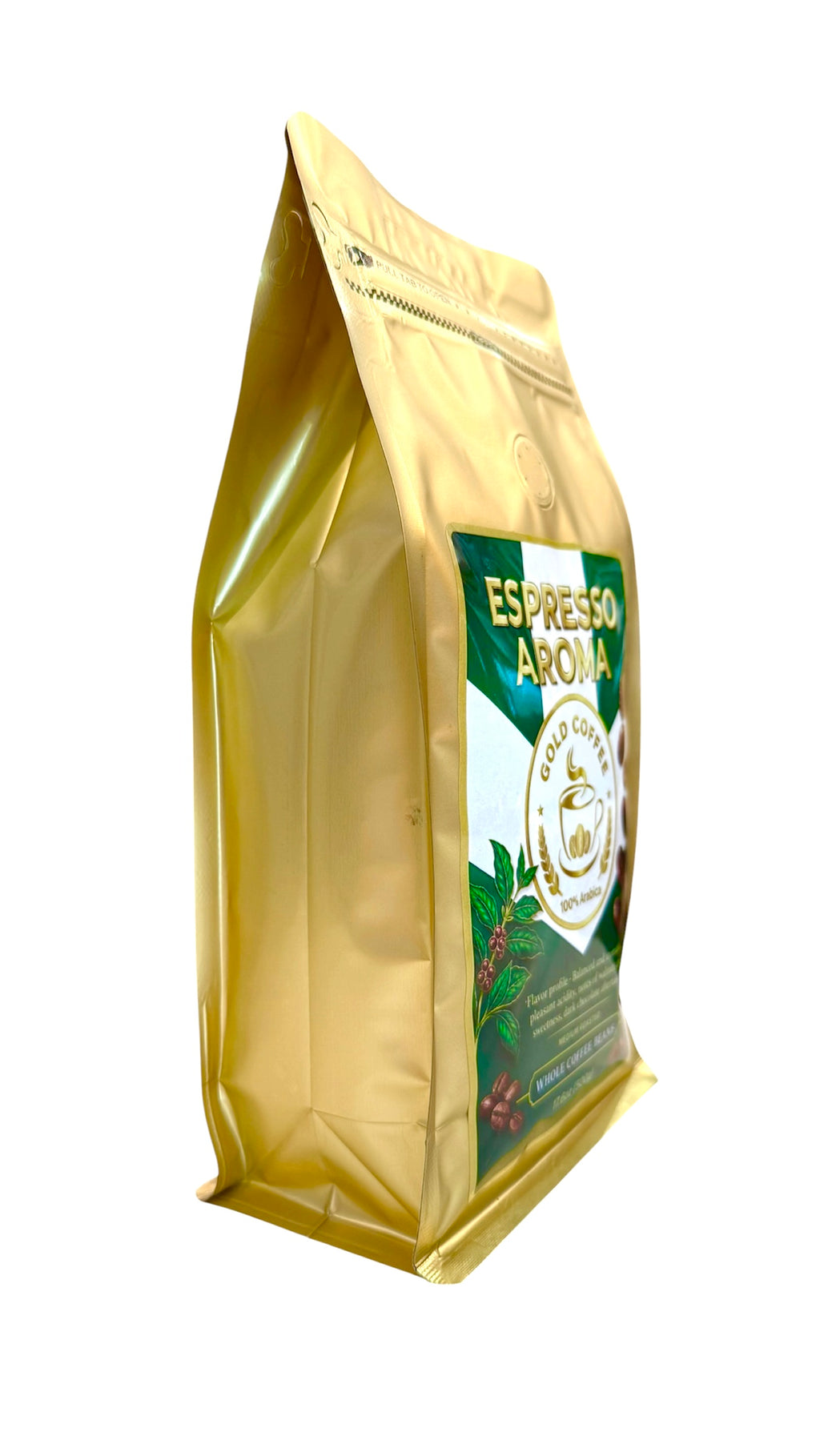 GOLD COFFEE Espresso aroma whole beans medium roast